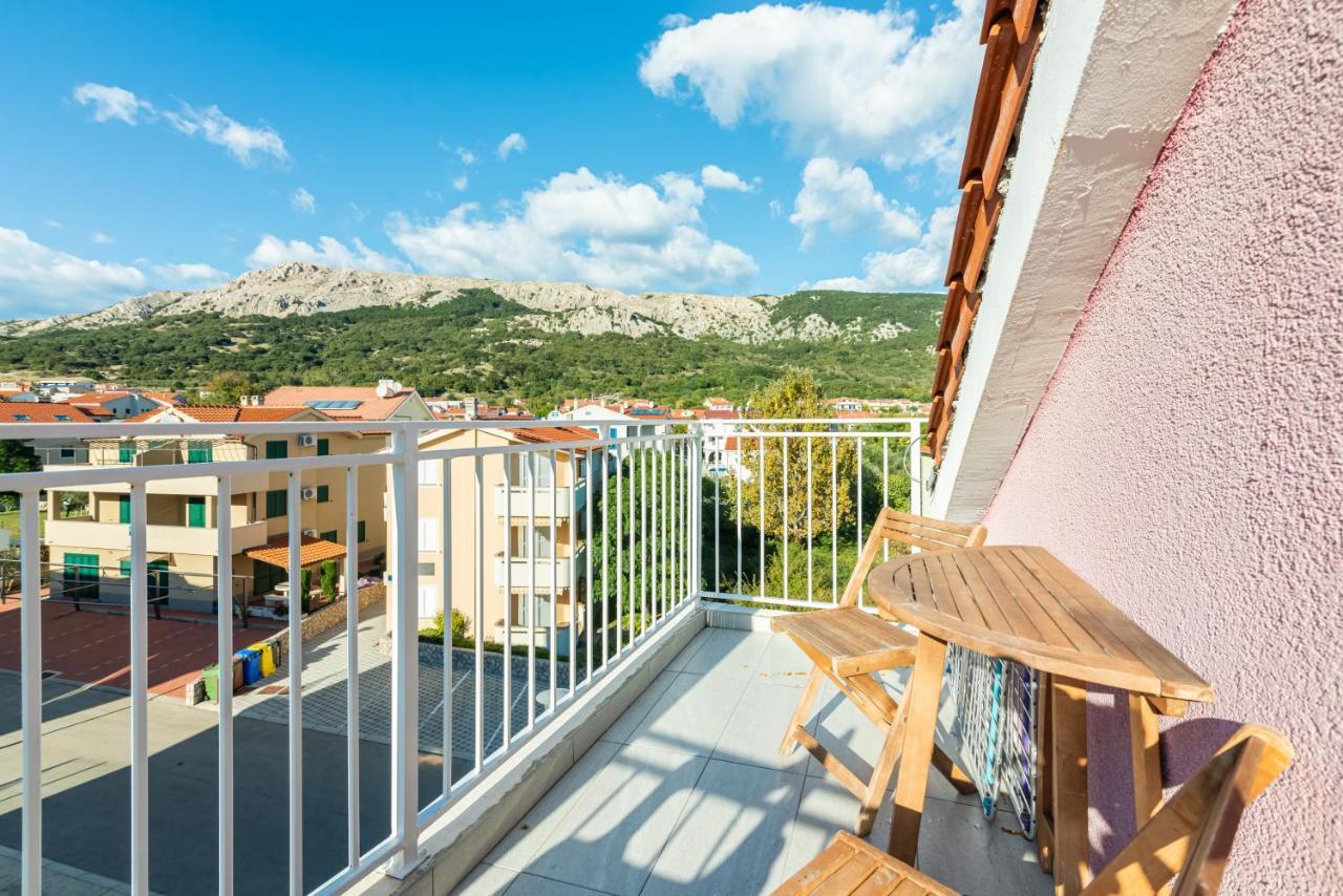 Apartment Mimoza 6, Baska, Krk Exterior photo